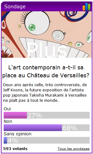 L'art comptant pour rien n'a pas sa place au Château de Versailles