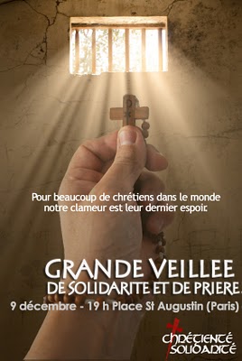 Affiche veillée prière CS